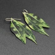 Earrings | Aussie Bush | Gum Leaf Earrings | Green